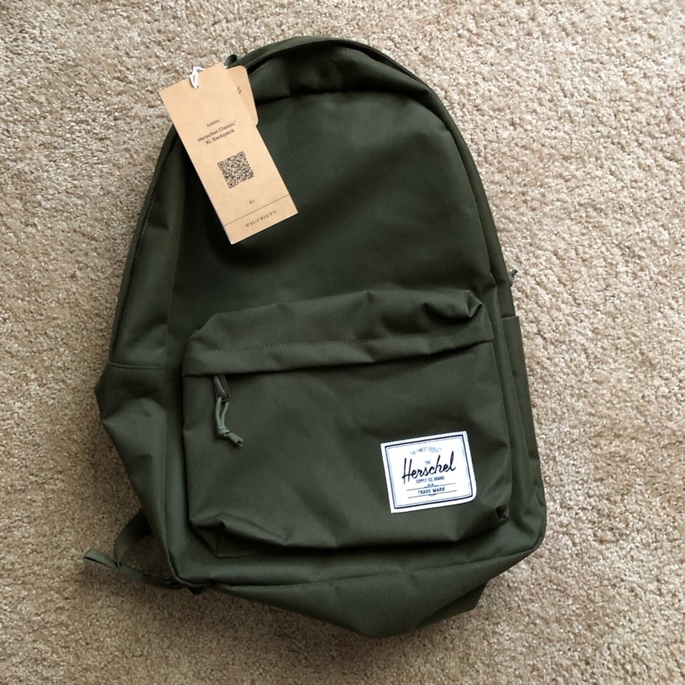 Herschel Classic Backpack | XL BRAND NEW with tags ivy green